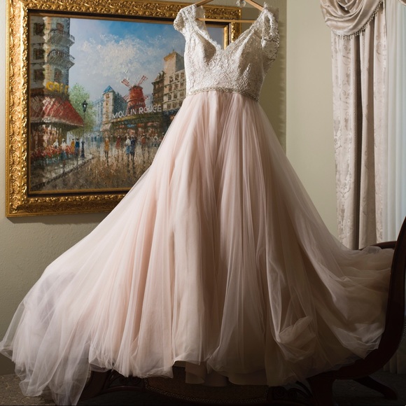 Allure Bridals Dresses & Skirts - Allure Blush Ivory Wedding Dress !ON SALE TODAY!!